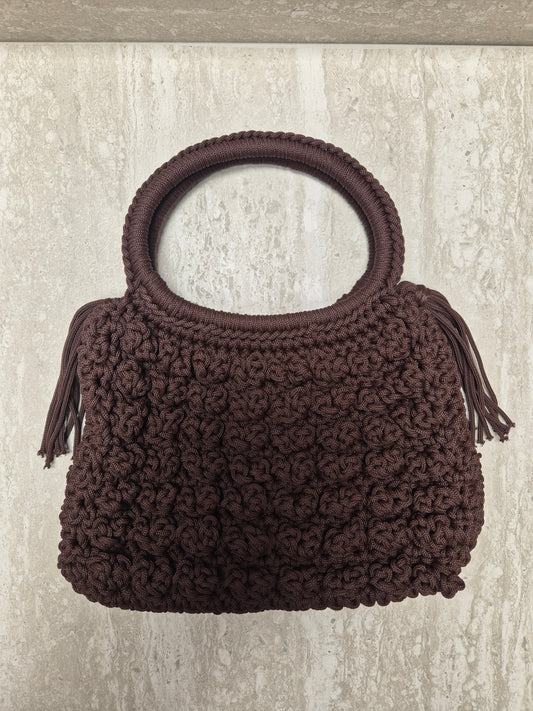 Bolso crochet Chocolate