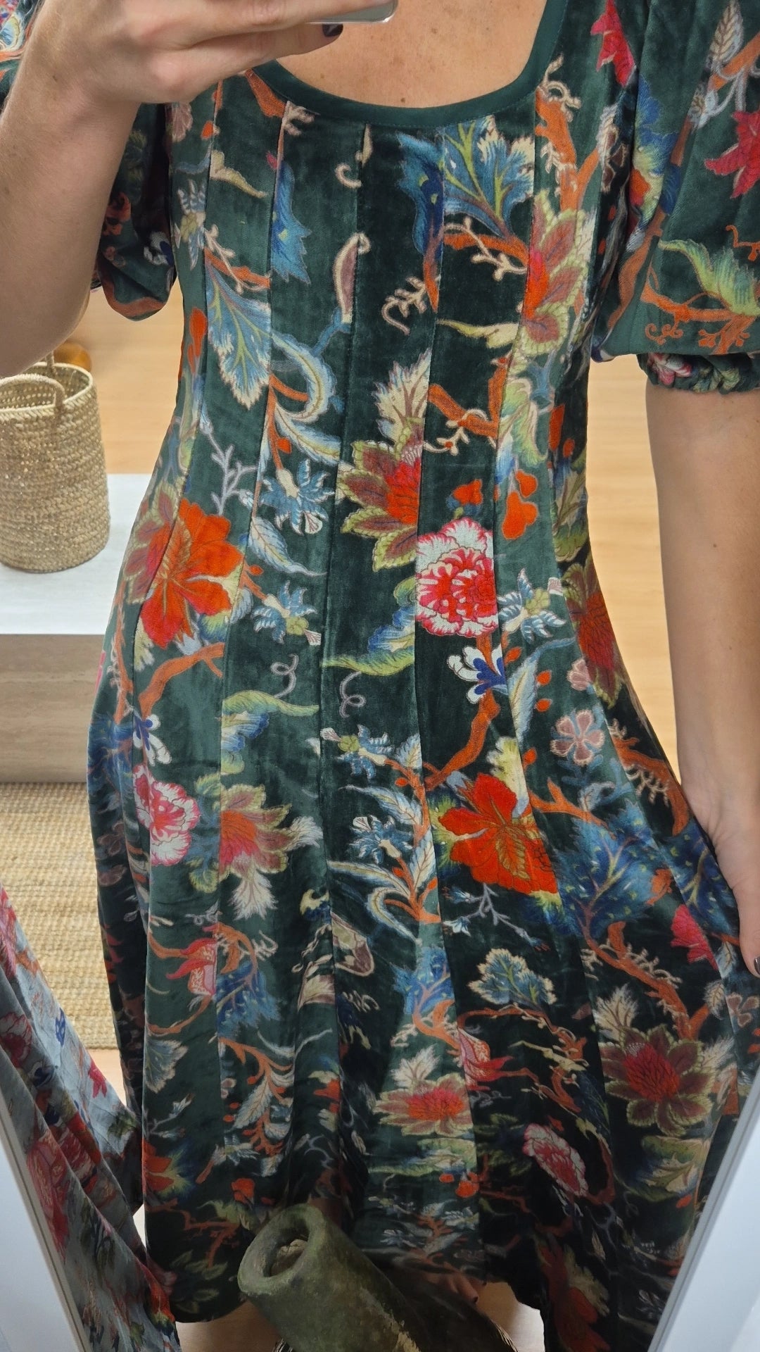 Vestido Moniquita con mangas color Esperanza