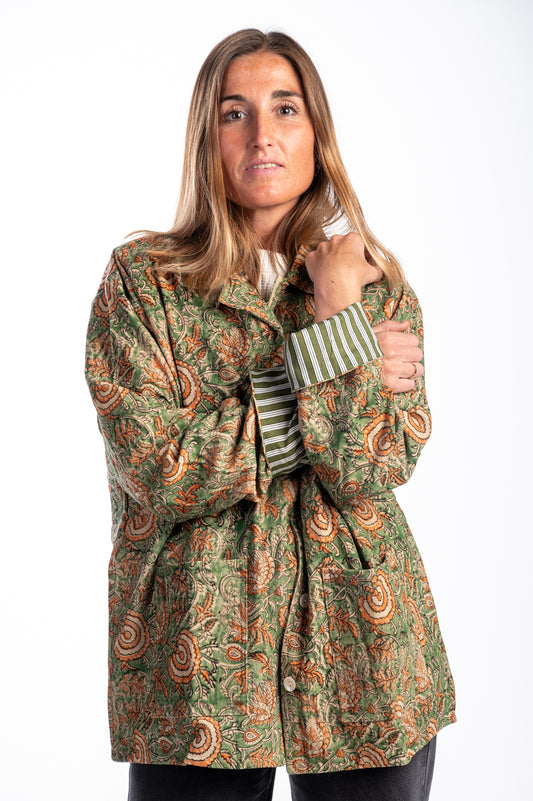 Chaqueta Aryam pistacho