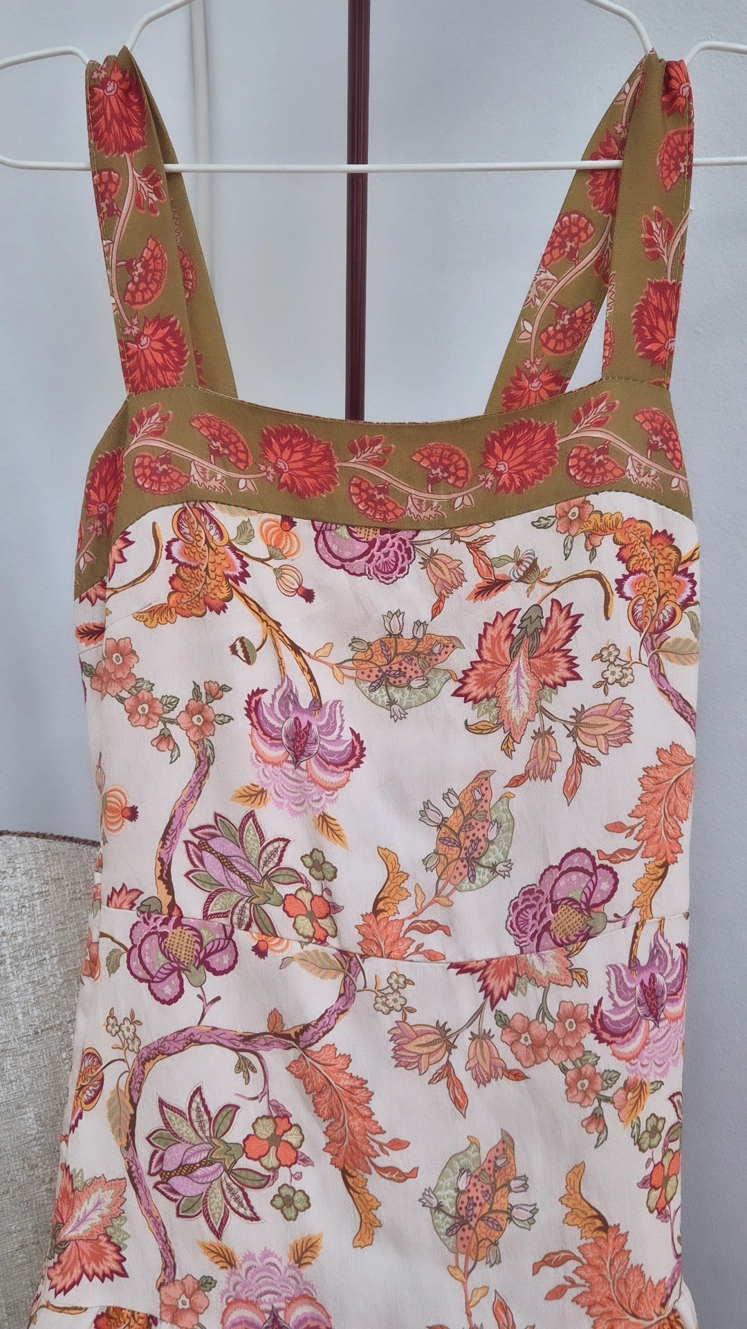 Vestido Paola teja