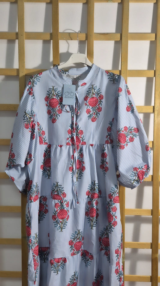 Vestido Raflor celestin