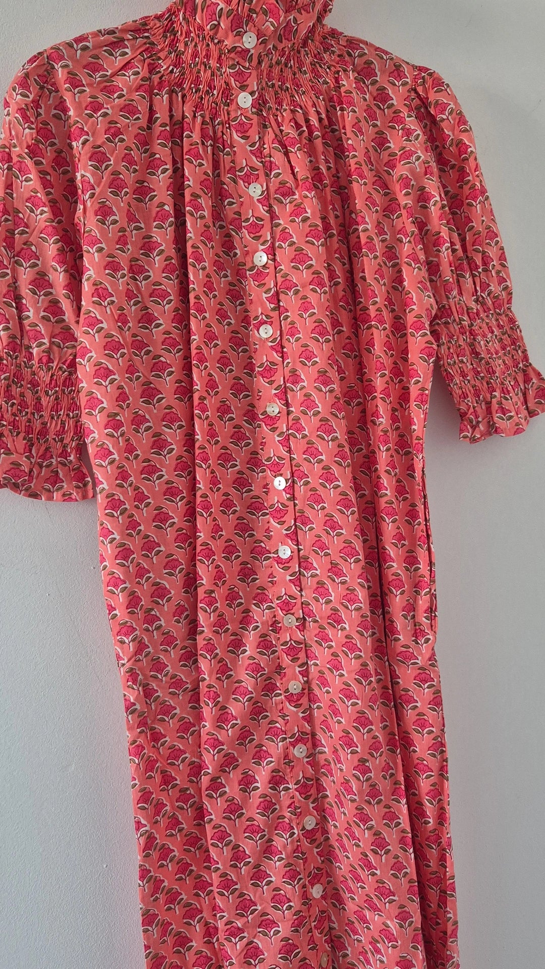 Vestido Florelia manga corta OO