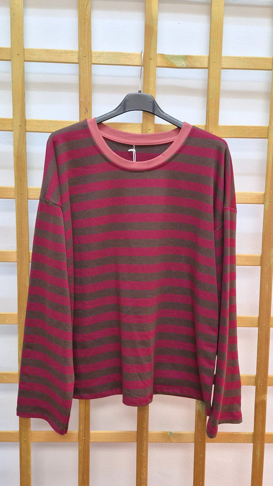 Sudadera rayas B